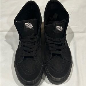 Vans Women's Black High-Top Sneakers